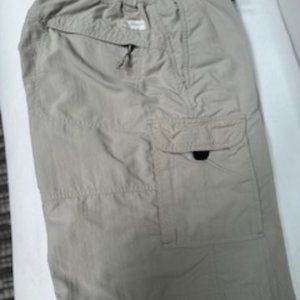 Columbia Men's Cargo Travel Shorts Omni Dry Size M